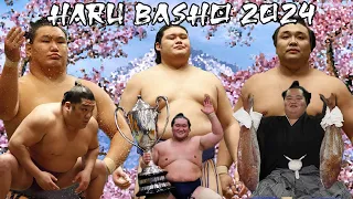 Haru Basho 相撲 Day 14/15 With English Commentary (part 2, cut off in mid-makushita due to internet)