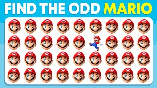Find The ODD One Out Super Mario Bros Edition! Emoji Quiz | Easy, Medium, Hard