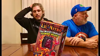 Lil Nitro World’s HOTTEST Gummy Bear Challenge! 9 MILLION Scoville!