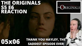 THE ORIGINALS S5 E6 WHAT DO I HAVE LEFT REACTION 5x6 THANK YOU HAYLEY! GRETA ATTACKS & HAYLEY DIES