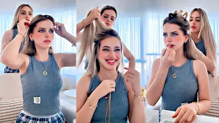 لانا ولين عملنا احلى ميك اب 😍💄💋