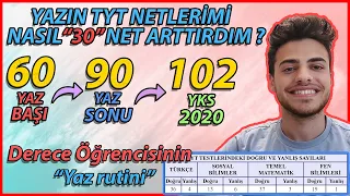 Yazın Tyt Net Arttırma +30 Net! Tyt Netlerim Artmıyor! Yaz Ders Çalışma Günlüğü Yks 2023 tayfa #yks