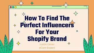 How To Find The Perfect Influencers And Manage Campaigns (At Scale) For Your Shopify Brand