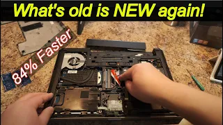 2 Upgrades to speed up your laptop! Upgrading an 8 year old HP 8470P Intel laptop.