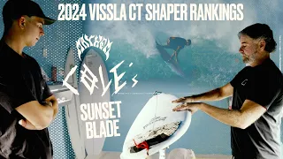 Cole Houshmand's Sunset Board Built By MAYHEM // Vissla CT Shaper Rankings
