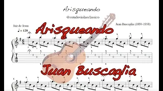 De Juan José Buscaglia, 𝓐𝓻𝓲𝓼𝓺𝓾𝓮𝓪𝓷𝓭𝓸, gato para violão clássico.