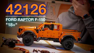 LEGO Technic FORD Raptor F-150 42126 DETAILED Review