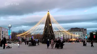 Новогодняя сказка на центральной площади