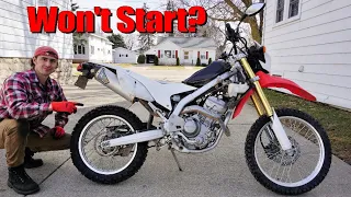 Honda CRF250L Dirt Bike Won't Start. Can We Fix It?