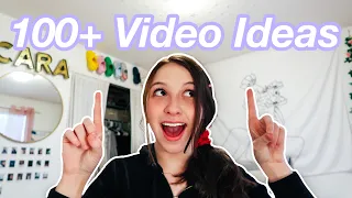 100+ Youtube Video Ideas for Starting a New Youtube Channel! Small Youtuber Ideas
