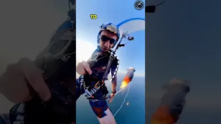 Amazing incident in paragliding 🪂 #shorts #viralvideo #trending #paragliding