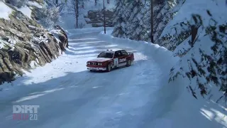 Dirt Rally 2.0 Snow and ice drift