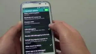 Samsung Galaxy S5: How to Enable/Disable USB Debugging