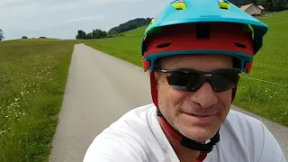 bicycle  journey Switzerland part 1 (of 5) - Geneva to Thun