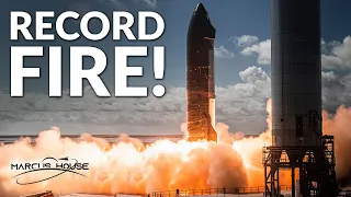 SpaceX Starship Record Fire, Crew 2 Return, Crew 3 Launch, SpinLaunch, Starlink + More