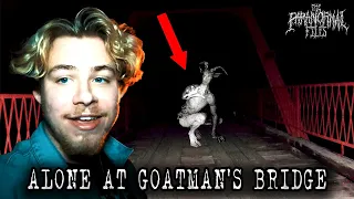 Alone At The "Demonic" Goatman's Bridge At Night | THE PARANORMAL FILES