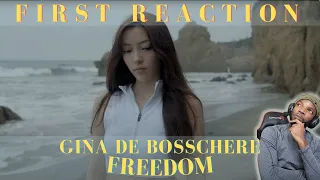 FIRST REACTION TO GINA DE BOSSCHERE- "FREEDOM" !!!