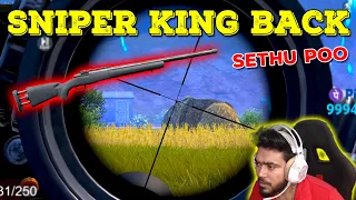 Sniper King Back to the Action - Sniper Gameplay on PUBG Mobile