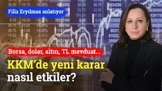 KKM’de Yeni Karar! Borsa, Dolar, Altın, TL Mevduat Nasıl Etkilenecek? | Filiz Eryılmaz