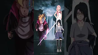 Boruto VS Sakura & Sarada Who | is Stronger? #boruto #sakura #edit#anime #naruto#respect #shortsfeed