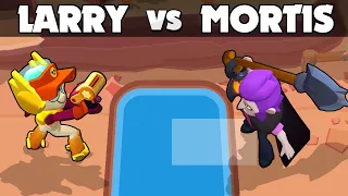 LARRY vs MORTIS ⭐ Brawl Stars