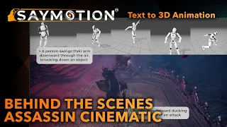 SayMotion Assassin Cinematic Short Film | 1 Week Challenge Behind the Scenes | iClone, Unreal Engine