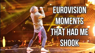 Eurovision moments that had me shook