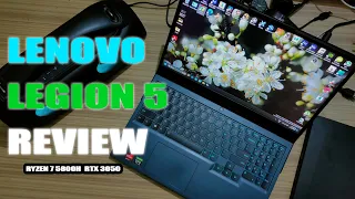 Lenovo Legion 5 review | Ryzen 7 5800H with GEFORCE RTX 3050 |