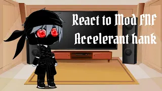 React To mod fnf accelerant Hank || (SPECIAL 170 SUBS) || Gacha React#1 || 45K views