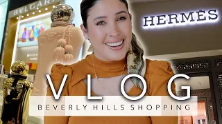 VLOGMAS SHOPPING | Shop with me at HERMES in BEVERLY HILLS  + PARFUMS DE MARLY NEWS & LUXURY VLOG !