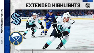 Seattle Kraken vs Buffalo Sabres Nov 29, 2021 HIGHLIGHTS