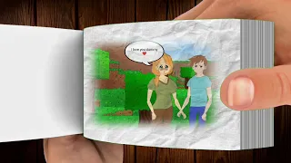 Alex and Steve | Minecraft Anime FlipBook Animation (episode 12)