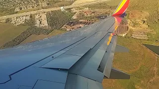 Landing San Antonio Texas Boeing 737 800