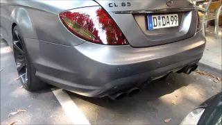 Mercedes CL 65 AMG Start-Up and Acceleration Hard Sound