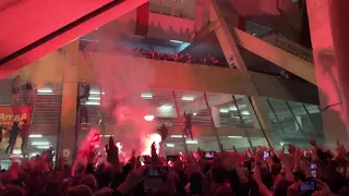 Huldiging bij de Johan Cruijff Arena na de Graafschap - Ajax