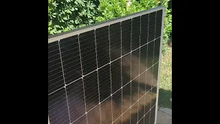 Ho sostituito un pannello fotovoltaico comprato da tecnomat nel mio impianto a Isola off-grid.