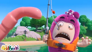 Fishing Trip Fall Out! 🎣 | Oddbods TV Full Episodes | Funny Cartoons For Kids