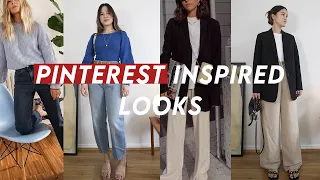 RECREATING PINTEREST OUTFITS: How To Create New Outfits Using Pinterest Inspo