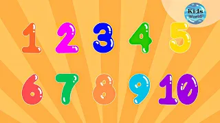 Counting Numbers | Numbers 1-10 lesson for children |  Numbers Song