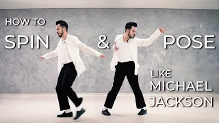 Como GIRAR e fazer as POSES do Michael Jackson - Ricardo Walker Ensina