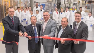 Aided by provincial government, Sekisui completes renovation and announces expansion