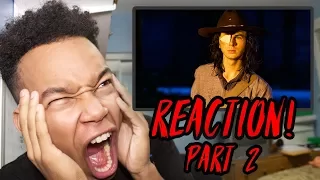 The Walking Dead Season 8 Episode 8 "How It's Gotta Be" REACTION! (Part 2)