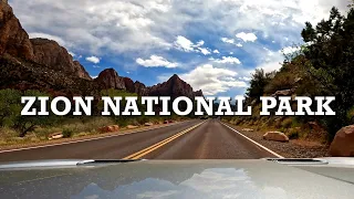 Zion National Park - Full Drive & beautiful scenery (High Quality | 60 FPS)