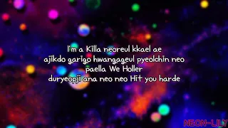 AESPA [Savage] karaoke with backing vocal + lyrics