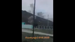 Первые дни войны. Суговушан. Армянские военные в панике.