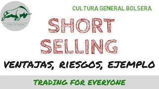 📉 VENDER en CORTO - SHORT SELLING ❓ Como GANAR con las BAJAS en la BOLSA ❓