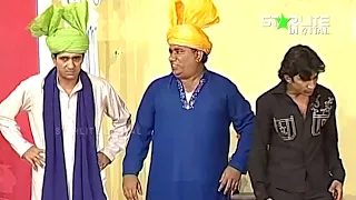 Best of Zafri Khan and Nasir chinyoti With Sakhawat Naz Best Stage Drama Comedy Clip