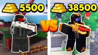 Laser Gunner VS Golden Ranger... Which Tower Is Better? - Roblox TDX