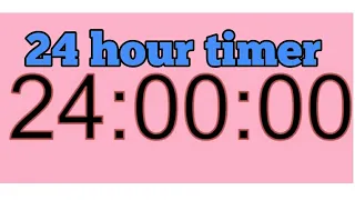 24 Hour Timer 24 Hour Countdown 24 Stunden Countdown Timer 24h timer