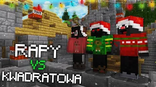 RAPY VS KM | ZAKOŃCZENIE SEZONU! | KWADRATOWA MASAKRA MINECRAFT